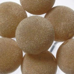 Kula 16 mm koraliki zamszowe