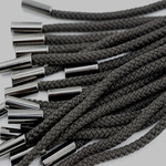 BAG-DTY5/130E (10 szt.) sznurek odzieżowy tunelowy z metalowymi końcówkami