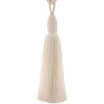 CT - 02/20 B-0 (1 pcs.) cotton tassel in a natural cotton color.